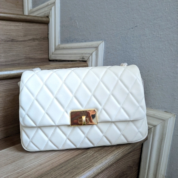 NWT Kate Spade KH228 Carey Medium Flap Twist Lock Shoulder Bag Crossbody - Picture 2 of 5